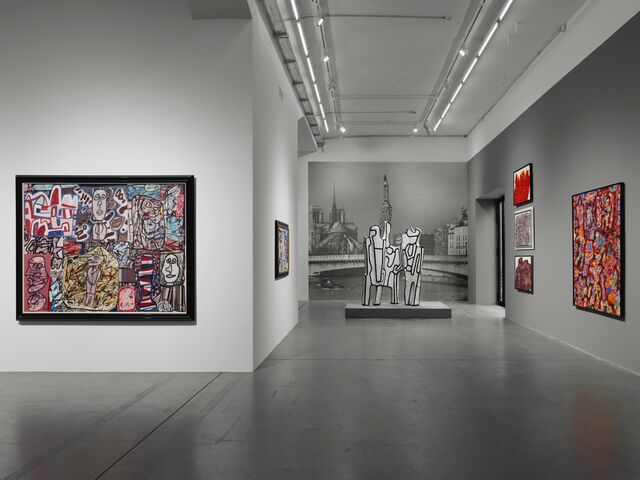 Jean Dubuffet、LE SOUPER RICHE、画集画、新品額装付 Jean Dubuffet、LE SOUPER RICHE、画集画、新品額装付